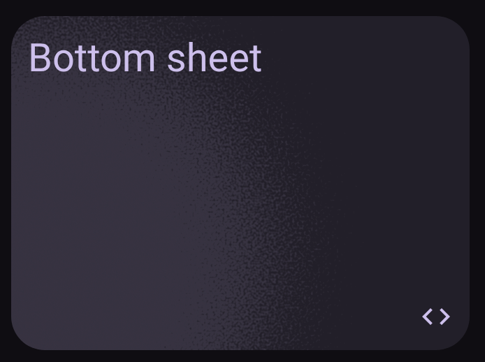 Really, used in M3 Svelte